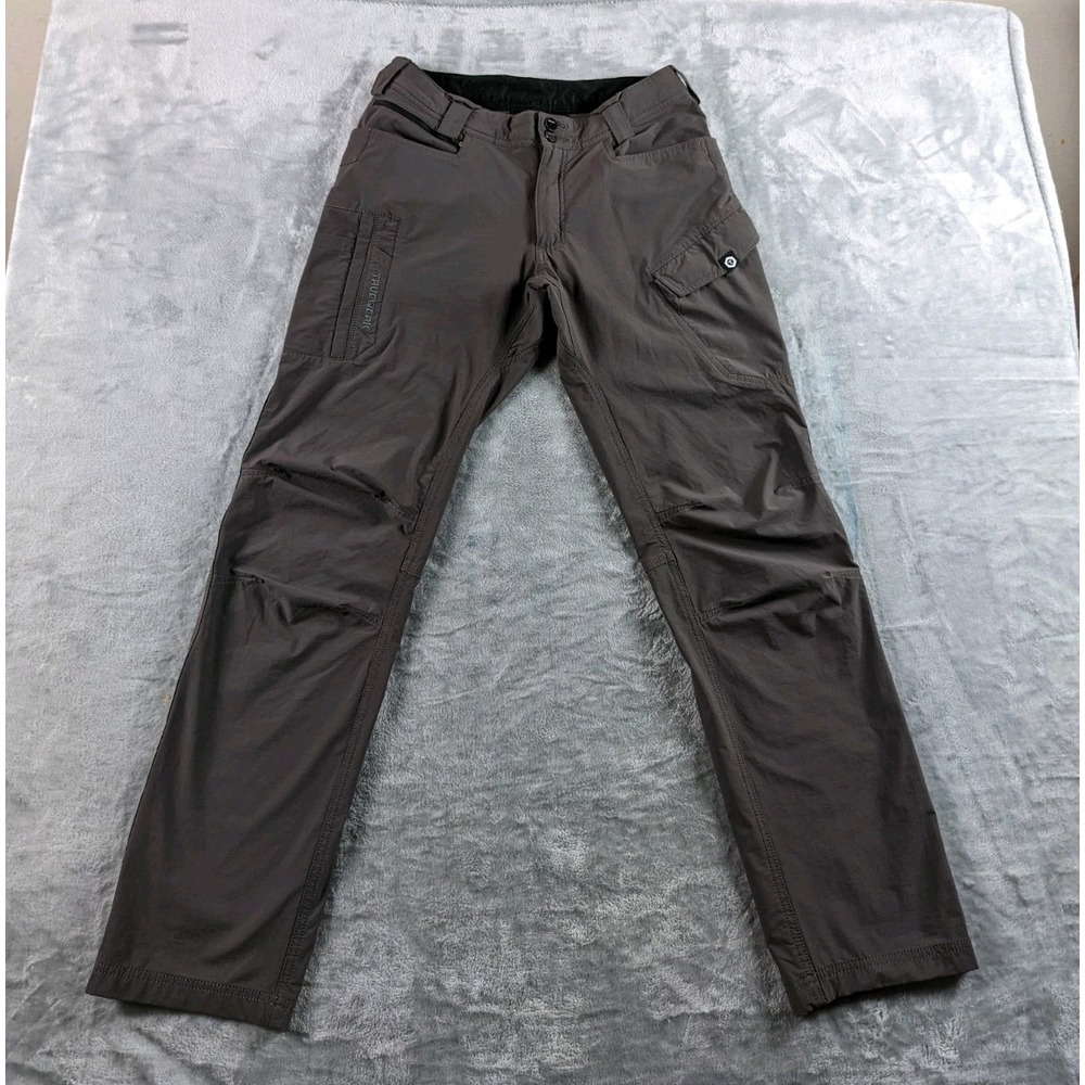 Truewerk Pants Mens 30x32 Gray T1 WerkPant Cargo Stretch Workwear Utility